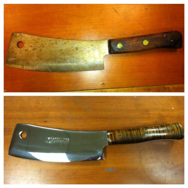 Meat Cleaver Restored by Vulcan Knife